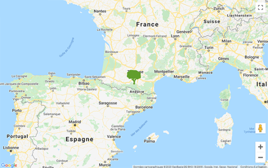 Carte issue du site partenaire Reforest'Action Carte issue du site partenaire Reforest'Action