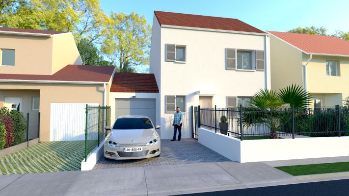 Vente terrain + maison 93330 Seine-Saint-Denis