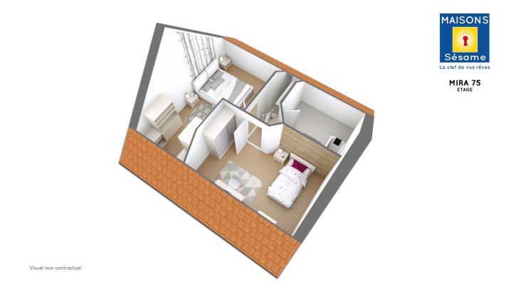 Vente terrain + maison Champs sur marne Seine-et-Marne