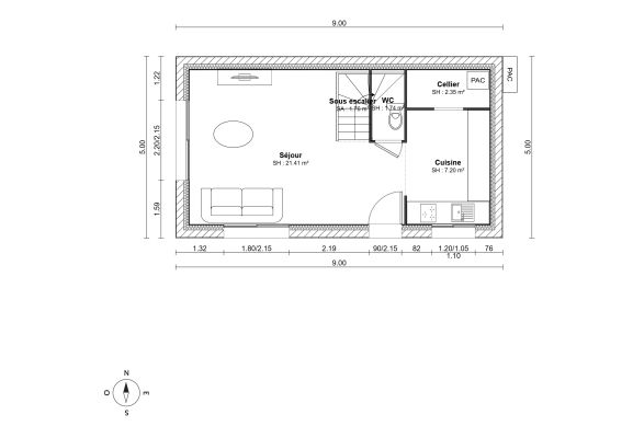 Vente terrain + maison Chennevières-sur-Marne Val-de-Marne