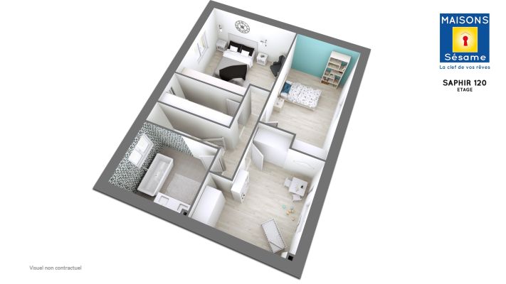 Vente terrain + maison LONGUESSE Val-d'Oise