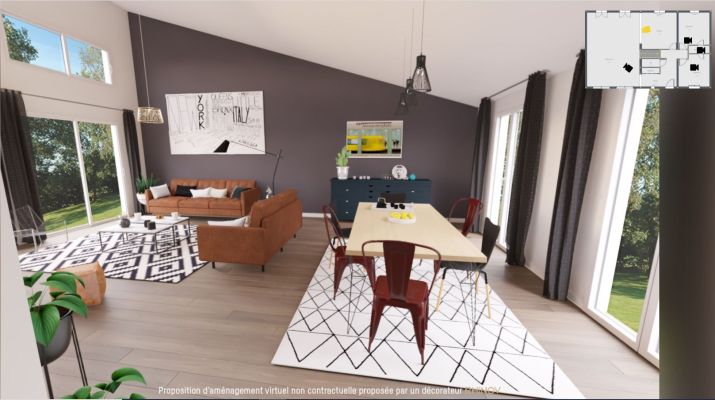 Vente terrain + maison NEUFMOUTIERS-EN-BRIE Seine-et-Marne