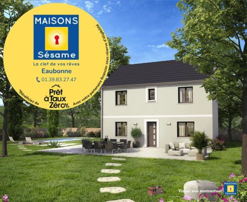 Vente terrain + maison Puiseux-en-France Val-d'Oise
