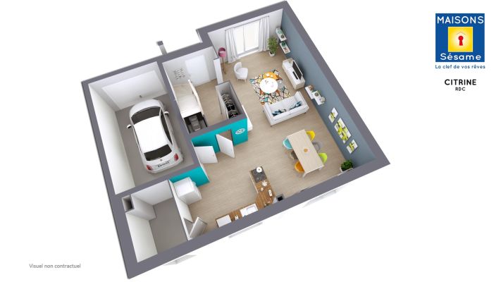 Vente terrain + maison DOURDAN Essonne