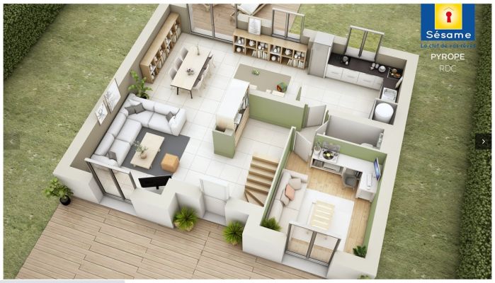 Vente terrain + maison Sartrouville Yvelines