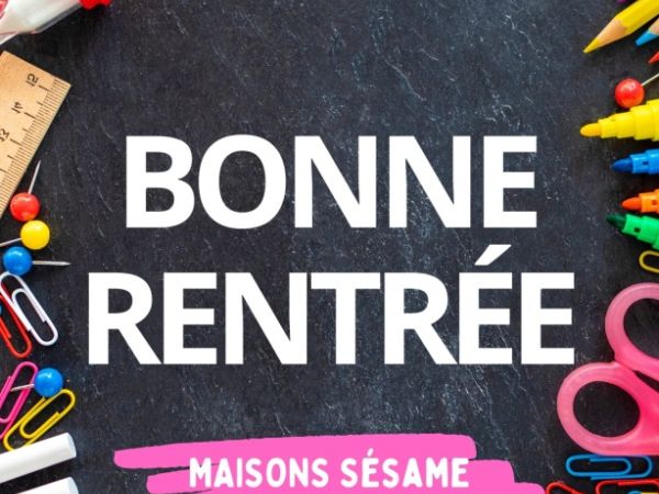 Toute l'équipe Maisons Sésame vous souhaite une bonne rentrée à toutes et à tous ! 👩‍🏫

Vous avez un projet de construction pour la rentrée ? 🏠
N'hésitez pas...