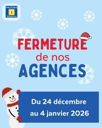 • L'équipe Maisons Sésame vous souhaite de très belles fêtes de fin d'année, remplies de joie, de partage et de moments précieux avec vos proches.
À...
