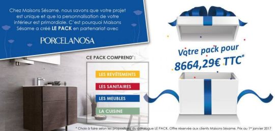 T&eacute;l&eacute;charger le pack Pocelanosa et faites votre choix pour d&eacute;corer votre future maison individelle Maisons S&eacute;same en Ile de France