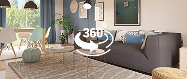 Visite virtuelle du mod&egrave;le de maison individuelle JASPE en Ile de France par Maisons S&eacute;same