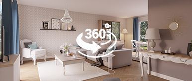 Visite virtuelle du mod&egrave;le de maison individuelle SAPHIR en Ile de France par Maisons S&eacute;same