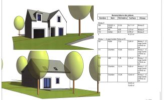Venteterrain + maisonCHAMBOURCY Yvelines