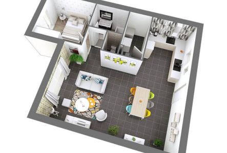 Rutile 1 chambre