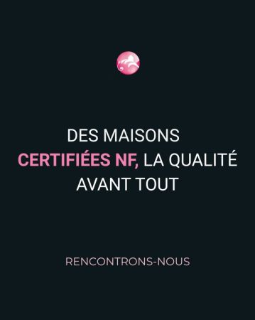 Des maisons certifiées NF, la qualité avant tout
Rencontrons-nous ✨

#UnCadreDeVieIdéal #LePavillonFrançais