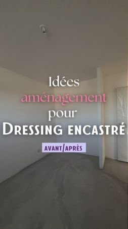 ✨ Inspiration Dressing Encastré
Découvrez ce superbe avant/après d'un espace optimisé. Passer d'une pièce brute à un dressing encastré fonctionnel et élégant...
