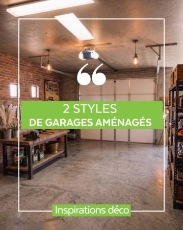✨ Inspiration déco
2 styles de garages aménagés, pour transformer cet espace en un lieu à la fois pratique, organisé et esthétique au quotidien....